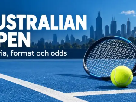 Australian Open – Grand Slam-turneringen, historien och oddsen