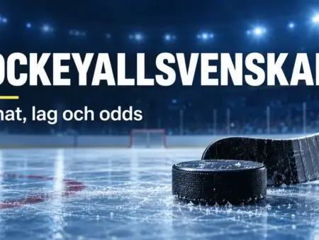Hockeyallsvenskan – format, lag och odds i Sveriges näst högsta hockeyserie